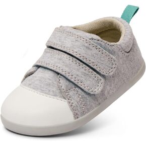 Ten Little First Walker Baby Shoes & Toddler Shoes for Boys & Girls - Lightweight, Breathable Cotton Baby Walking Shoes - Non-Slip, Wide-Feet Walking Shoes for Babies (2025 Sizing) in Saudi Arabia