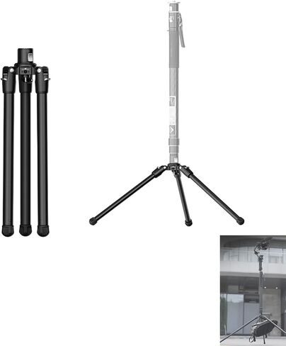 YC Onion Telescopic Legs for PINETA Pro Monopod, Universal Quick Release, 1/4" Locating Hole for Arri-Swiss in Kuwait