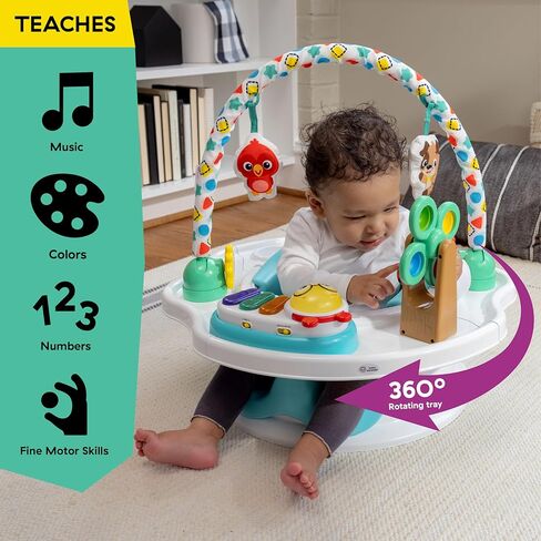 Baby Einstein SuperSeat Touch of Tunes 3-in-1 Activity Seat, with Music & Lights, Ages 6 Months and Up in Kuwait
