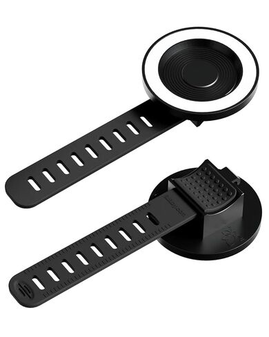Magnetic Phone Holder for Stroller, Shopping Cart & Golf Push Cart | Handlebar Phone Mount for MagSafe | Strap with Strong Magnet for Mag Safe | Stroller Accessories for Uppababy, Nuna, Bugaboo... in Kuwait
