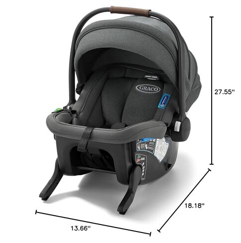 Graco® Gomax Infant Car Seat, Baseless Car Seat with Canopy, Rear Facing, Lightweight Carseat in Kuwait