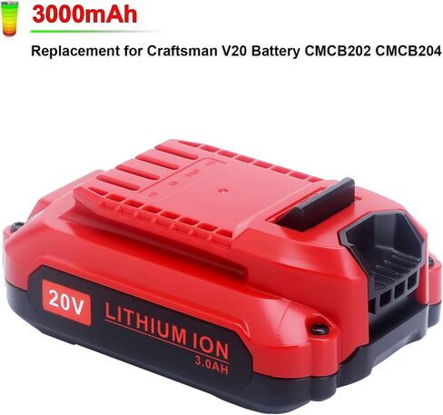 Elefly 20V CMCB202 Battery Compatible with Craftsman V20 Lithium Ion Battery CMCB202-2 CMCB201 CMCB204, Compatible with Craftsman 20V Max V20 Series Tools in Saudi Arabia