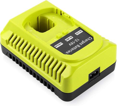 Energup 2Pack 18Volt P102 Replace for Ryobi 18V Batteries and Charger Combo 3.5A, for 18 Volt ONE Plus P103 P104 P105 P107 P109 P190 P191 P122 for Ryobi 18v Battery in Kuwait