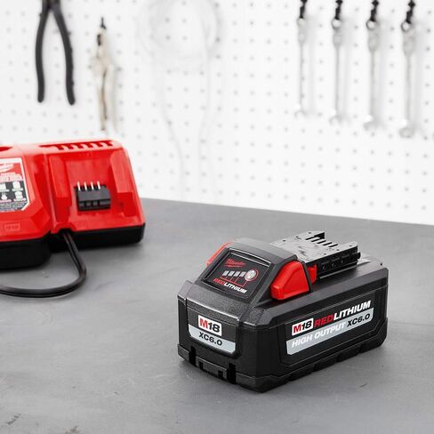 Milwaukee 48-11-1865 M18 REDLITHIUM HIGH OUTPUT XC 6 Ah Lithium-Ion Battery in Kuwait
