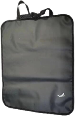 Hoovy Kick Protector Mats, Black, Waterproof PVC, Back Seat Protector for Kids, Universal Fit, 2 Pack in Kuwait