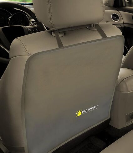 Luxury Clean-Edge Kick Mat - Seat Back Protector and Seat Cover with Invisible Strap and Stiff Edging (1 Mat) in Kuwait