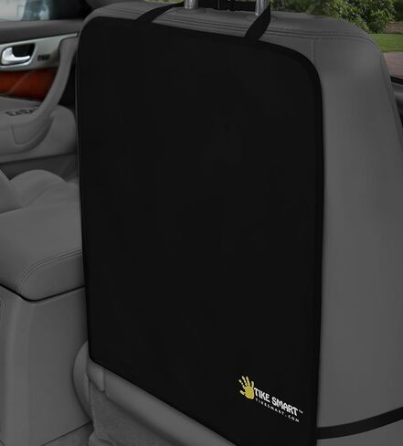 Luxury Clean-Edge Kick Mat - Seat Back Protector and Seat Cover with Invisible Strap and Stiff Edging (1 Mat) in Kuwait