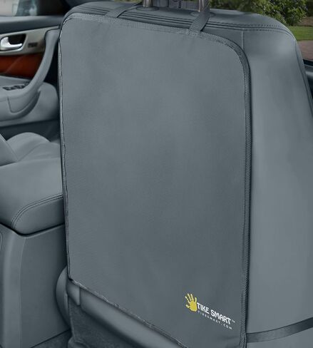 Luxury Clean-Edge Kick Mat - Seat Back Protector and Seat Cover with Invisible Strap and Stiff Edging (1 Mat) in Kuwait