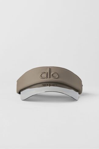 Alo Yoga Airlift Solar Visor - Gravel - Gravel / One Size in Kuwait