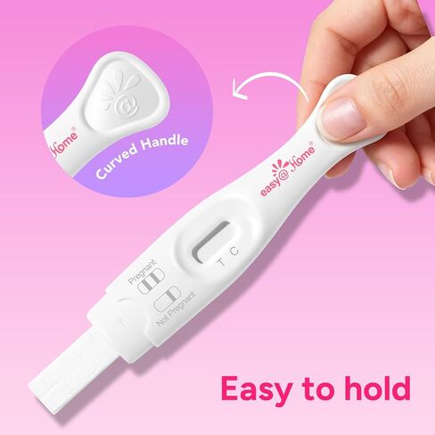 easy@Home Early Pregnancy Test: 6 Days Sooner Result* 10 MIU/mL Sensitivity | Early Detection Pregnancy Stick - Fast & Rapid hCG Tests for Home Use - 3 Count in Kuwait