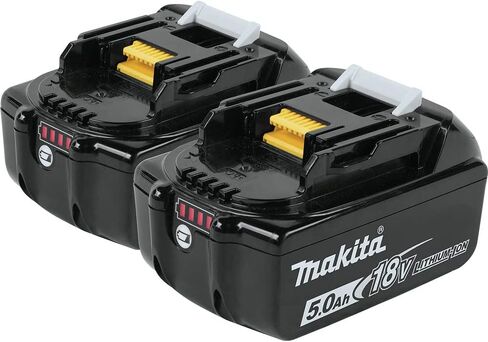 Makita BL1850B-2 18V LXT Lithium-Ion 5.0Ah Battery, 2/pk, Black in Kuwait