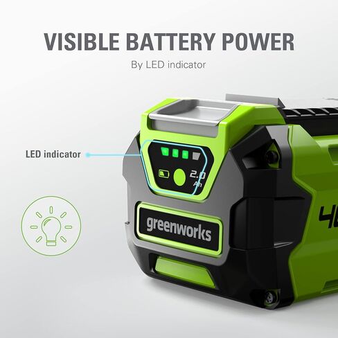 Greenworks 40V 2.0Ah Lithium-Ion Battery (Genuine Greenworks Battery / 75+ Compatible Tools) in Saudi Arabia