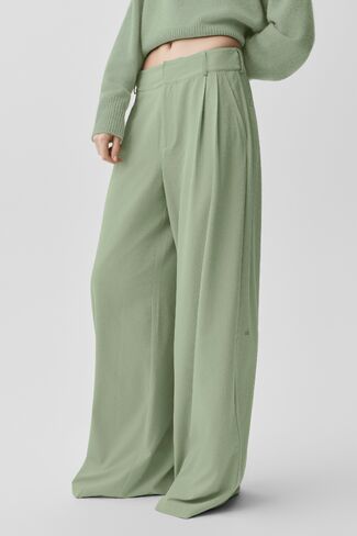 Alo Yoga High-Waist Dreamscape Trouser (Long) - Dune Grass in Kuwait
