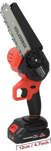 S7 21V Lithium Ion Battery, 2.0AH Rechargeable Battery with LED Indicator Light Compatible with Mini Chainsaws and Leaf Blowers in Kuwait