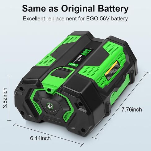 56V 5.0Ah Battery Replacement for EGO 56v Battery in Kuwait
