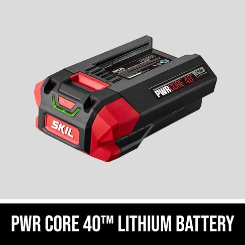 SKIL PWR CORE 40 40V 2.5Ah Lithium Battery, Compatible with All SKIL 40V Tools - BY8705-00 in Kuwait