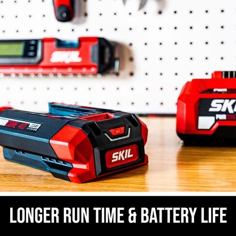 SKIL PWR CORE 40 40V 2.5Ah Lithium Battery, Compatible with All SKIL 40V Tools - BY8705-00 in Kuwait