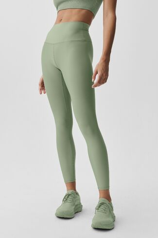 Alo Yoga 7/8 High-Waist Airlift Legging - Dune Grass in Kuwait