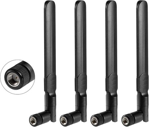 8dBi RP-SMA Male 3G 4G LTE Cellular Trail Camera Long Range Antenna Compatible with Spypoint Link Micro Link Dark Link S Link EVO Tactacam Stealth Cam Camera Cellular Trail Camera (Pack of 4)， Eifagur in Kuwait