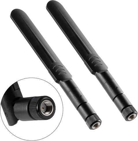 8dBi RP-SMA Male 3G 4G LTE Cellular Trail Camera Long Range Antenna Compatible with Spypoint Link Micro Link Dark Link S Link EVO Tactacam Stealth Cam Camera Cellular Trail Camera (Pack of 4)， Eifagur in Kuwait