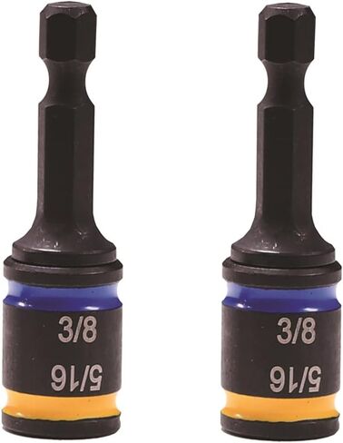 Malco MSHC1 2 in. C-RHEX Cleanable, Reversible Magnetic Hex Drivers (5/16″ and 3/8″)- 2 pack in Kuwait