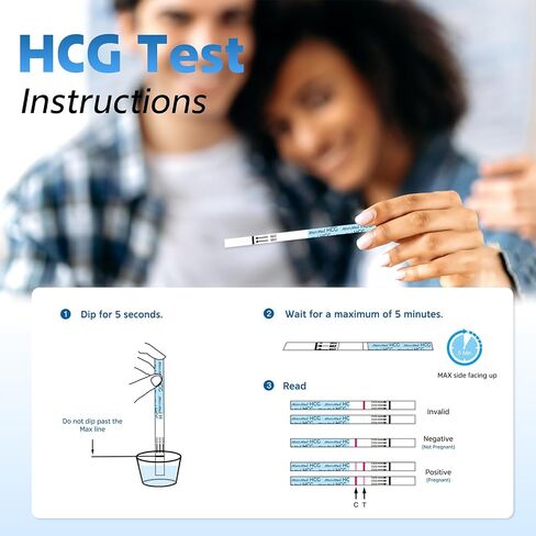 MomMed Pregnancy Test, 20 HCG Pregnancy Test Strips for Early Detection, Over 99% Accurate, 20 Free Urine Cups, Bulk Pregnancy Tests for Home Use, Pruebas de Embarazo in Saudi Arabia