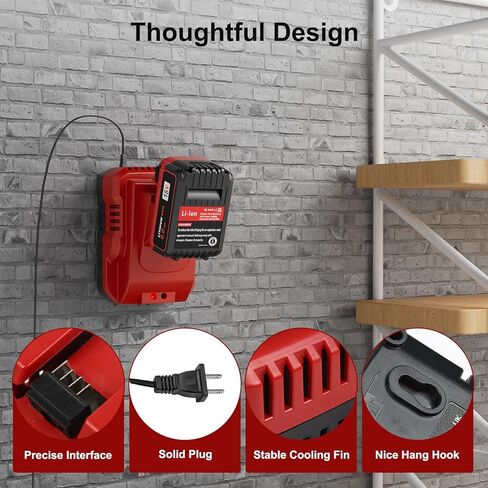 KOOMICY 3.0Ah 18V 2/pk Replacement for Milwaukee M-18 Battery with Charger in Kuwait