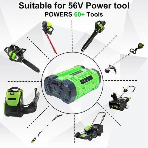 DTK Replacement for EGO 56V Battery 2.5Ah BA2800 BA2800T BA1400 BA1400T BA4200 BA4200T Cordless Tool Batteries in Kuwait