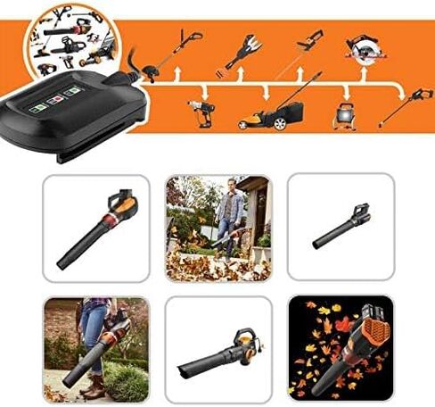 Replacement 20V Battery and Charger Starter Kit, WA3525 Lithium Battery and Charger WA3732 Compatible with Worx 20-Volt Cordless Power Tools in Saudi Arabia
