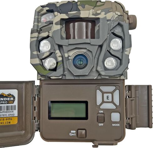 Browning Cellular Trail Camera Defender HD 24MP Trail Camera OVIX Camo Pattern Dual SIM Hunting Game Trail Camera, 110' Night Detection Range & Smartphone Cpompatible Trail Camera in Kuwait