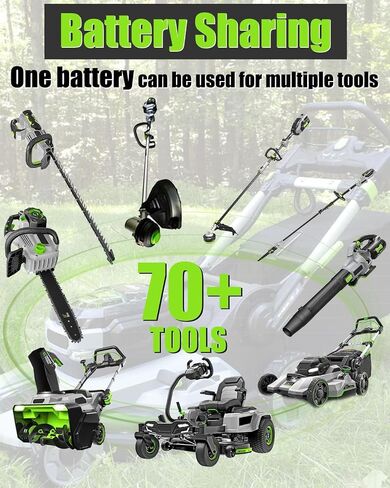 5.0Ah Replacment for EGO Battery, Compatible with EGO 56V Power Tools in Kuwait