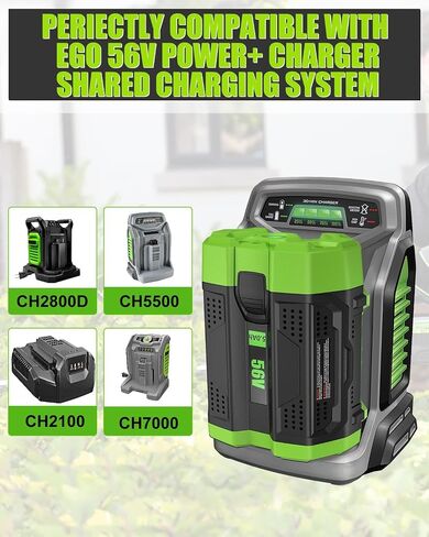 5.0Ah Replacment for EGO Battery, Compatible with EGO 56V Power Tools in Kuwait