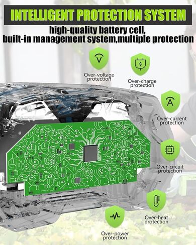 5.0Ah Replacment for EGO Battery, Compatible with EGO 56V Power Tools in Kuwait