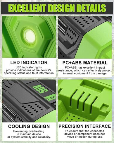 5.0Ah Replacment for EGO Battery, Compatible with EGO 56V Power Tools in Kuwait