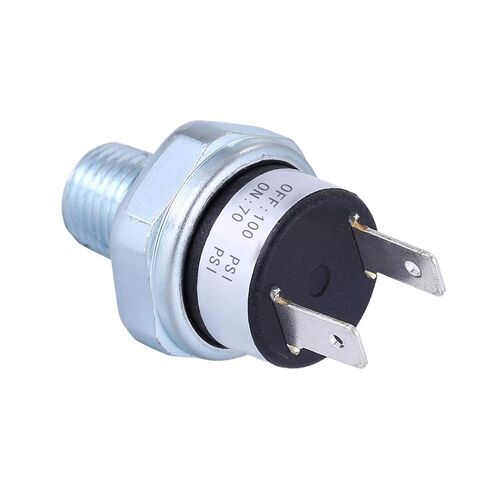 Air Pressure Switch 70 - 100 PSI Pressure Switch 1/4"-18 NPT 24V 12V Pressure Switch Air Compressor Pressure Switch 100PSI Pressure Controller 70PSI Low Pressure Switch in Kuwait