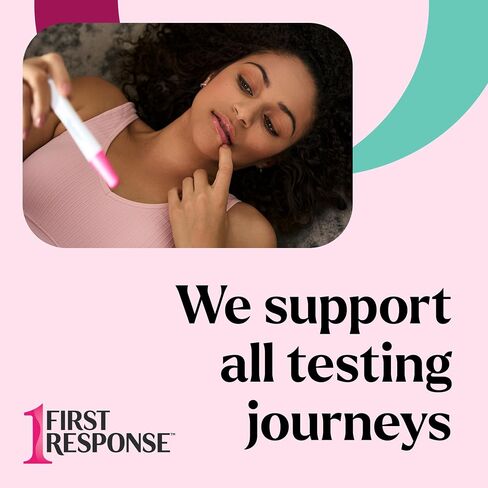 First Response Rapid Result Pregnancy Test, 2 Pack | Results In 1 Minute, Over 99% Accurate*, Easy-to-Read Results, Trusted For 30 Years in Saudi Arabia