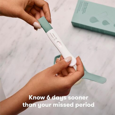 Frida Fertility Early Detection Pregnancy Tests | Easy at Home Pregnancy Tests, Over 99.9% Accurate HCG Test Strips, Early Results, Quick + Easy to Use | 12 Tests in Kuwait