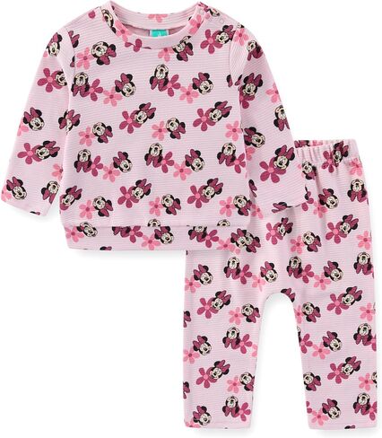 Disney Minnie Mouse Baby Girls Pullover Sweatshirt and Legging Pants Set for Newborn Infants in Kuwait