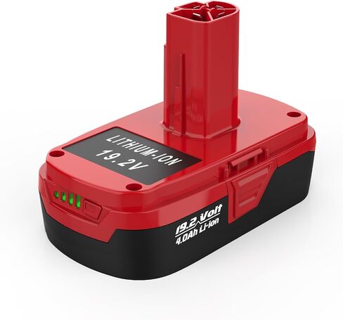 4000mAh C3 19.2V Lithium Battery Replace for Craftsman 19.2 Volt Battery 130279005 130211004 315.115410 (Not fit on 315.CH2020, 1425301, 1 Hour Charger) in Saudi Arabia
