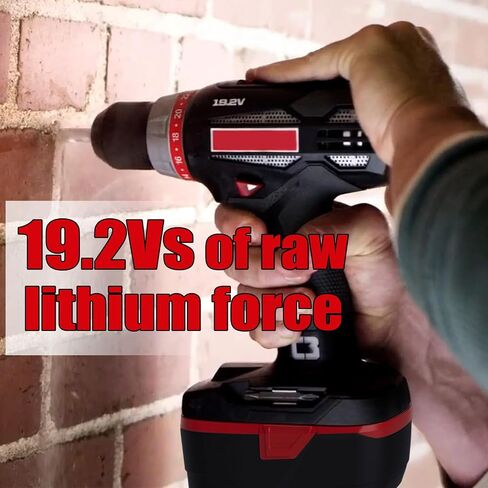 4000mAh C3 19.2V Lithium Battery Replace for Craftsman 19.2 Volt Battery 130279005 130211004 315.115410 (Not fit on 315.CH2020, 1425301, 1 Hour Charger) in Saudi Arabia