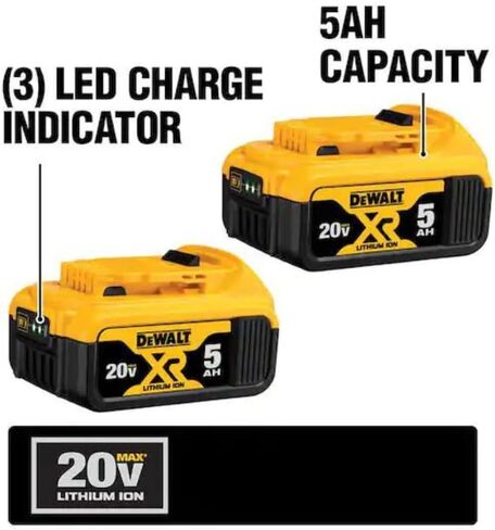 DEWALT 20V MAX XR Hammer Drill Kit, Brushless, 3-Speed, Cordless (DCD996P2) in Kuwait