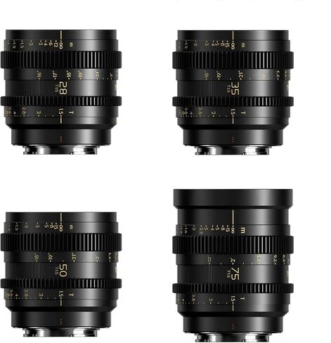 THYPOCH Simera-C 28 mm T1.5 FF Prime Cine Lens for Sony E-Mount - Black in Kuwait