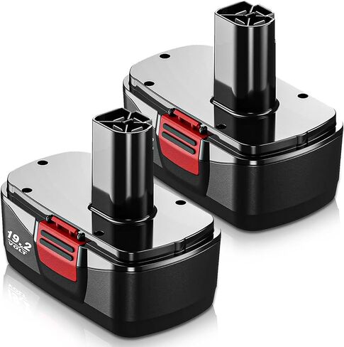 2 Packs 3.6Ah Replacement for Craftsman 19.2 Volt Battery(Red) | Compatible with Craftsman 19.2V Batteries Diehard C3 315.pp2011 315.pp2020 315.113753 130279005 1323903 11375 315.115410 in Kuwait