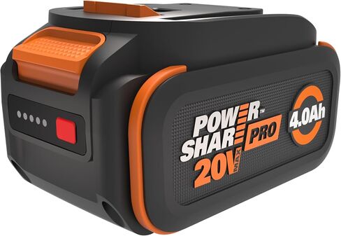 WORX 20V 2.0Ah Lithium-ion Battery 1 pc, WA3669 | WORX PowerShare; intelligent battery; stays cool; 360° cell protection; charge-level indicator in Saudi Arabia