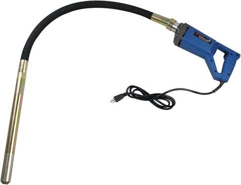 Electric Concrete Vibrating Tool, 800W Portable Hand Held Concrete Vibrator with 3.94ft Shaft Rod, 5000rpm, Remove Air Bubble and Mix Concrete in Kuwait