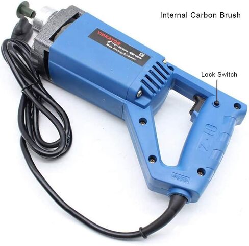 Electric Concrete Vibrating Tool, 800W Portable Hand Held Concrete Vibrator with 3.94ft Shaft Rod, 5000rpm, Remove Air Bubble and Mix Concrete in Kuwait