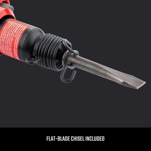 CRAFTSMAN Air Hammer, Medium Stroke, 2,800 BPM, Anti-Slip Handle, 4.4 SCFM at 90 PSI, Flat-Blade Chisel Included in Kuwait