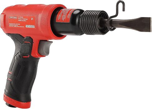 CRAFTSMAN Air Hammer, Medium Stroke, 2,800 BPM, Anti-Slip Handle, 4.4 SCFM at 90 PSI, Flat-Blade Chisel Included in Kuwait