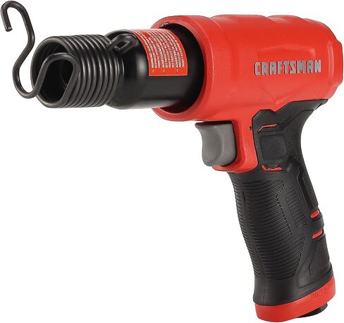 CRAFTSMAN Air Hammer, Medium Stroke, 2,800 BPM, Anti-Slip Handle, 4.4 SCFM at 90 PSI, Flat-Blade Chisel Included in Kuwait