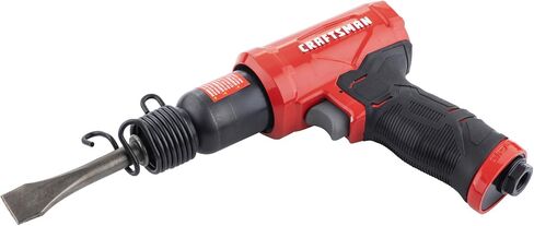 CRAFTSMAN Air Hammer, Medium Stroke, 2,800 BPM, Anti-Slip Handle, 4.4 SCFM at 90 PSI, Flat-Blade Chisel Included in Kuwait